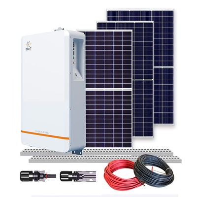 LiFePO4 weg Haushalts-Batterie-Speicher-System des Gitter-vom Solarstromsystem-5Kw 400w