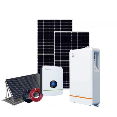 Sonnenkollektor PV-System 60VDC CATL Solarstromsystem-Growatt 5000TL 400w