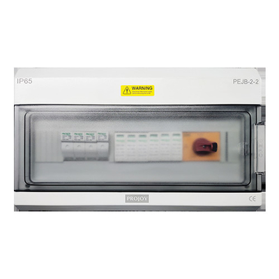 SCHNUR-Kombinator-Kasten 2 Polycarbonat ABS-DCs 1000V 32A Solarin 1 aus IP65