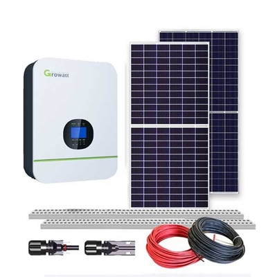 Foto-voltaisches Solar weg vom Planquadrat UN38.3 400w 5Kwh für Haus