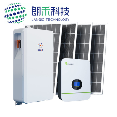 Solardachspitze 15kw weg vom Gitter-Sonnensystem Kit Powerporter 10kwh 200Ah