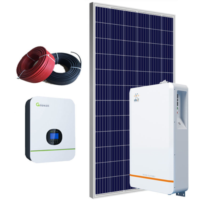 Solar- System des Haushalts-51.2V der Dachspitzen-Sonnensystem/480Ah für Haupt-22.86Kg