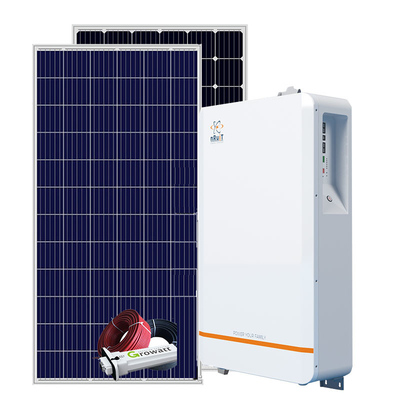 200ah photo-voltaisches Solarstromsystem 5Kw MSDS