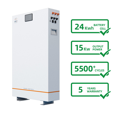 Umweltfreundlicher Ersatzhaushalts-Energie-Speicher-tiefer Zyklus-Solarbatterie 24kwh