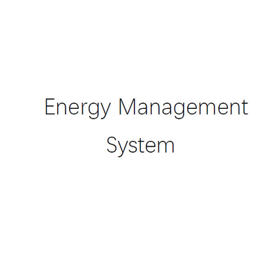 Ems-Energie-ManagementSystembelastung das Balancieren
