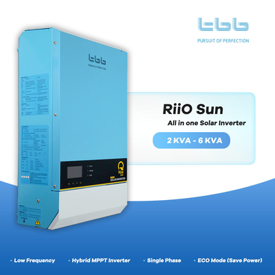 Reihe TBB RIIO weg vom Gitter-Macht-Vorwurfs-hybriden Inverter 24V 48V 2KW 3KW 4KW 5KW 6KW
