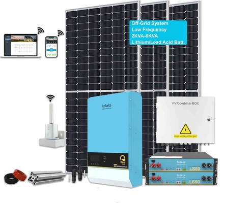 TBB weg von Gitter-Inverter Solar-Inverter-Leistungsfähigkeit maximales 91% RiiO Sun 3KVA Mppt
