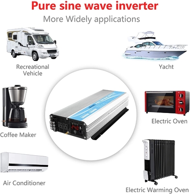 Sinus-Wellen-hybrider Solarinverter 3000W MSDS UN38.3 DC24V reiner