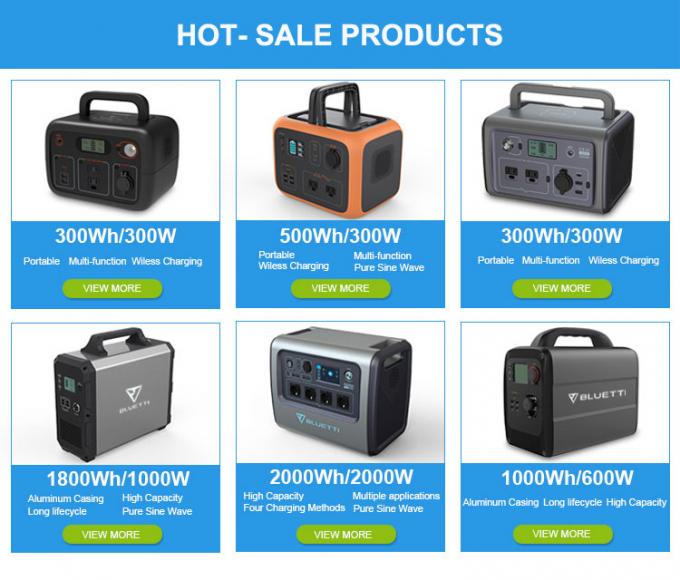 Des Mini-Lithium-300W kampierende Lithium-Batterie Batterie-des Satz-220V Lifepo4 0